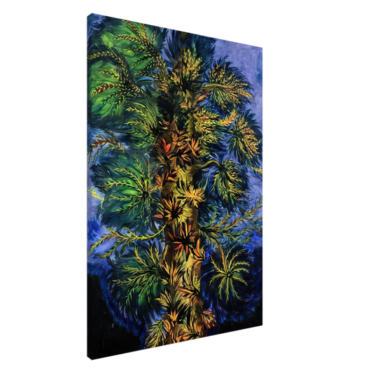 Seraphine Louis - Tree - 1930 Canvas - 20x30 cm / 8x12 inches-canvas