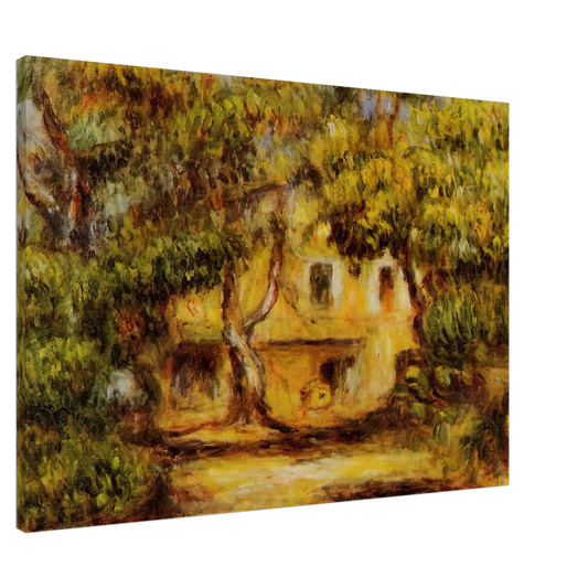 Pierre-Auguste Renoir - The Farm at Collettes Canvas - 20x30 cm / 8x12 inches-canvas