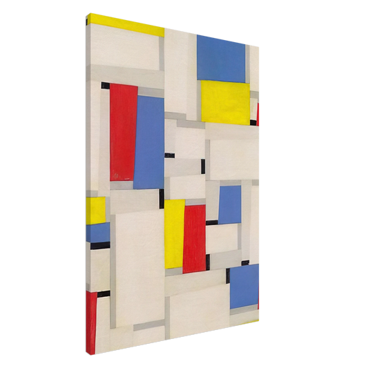 Fritz Glarner - Relational Painting - 1951 Canvas - 20x30 cm / 8x12 inches-canvas