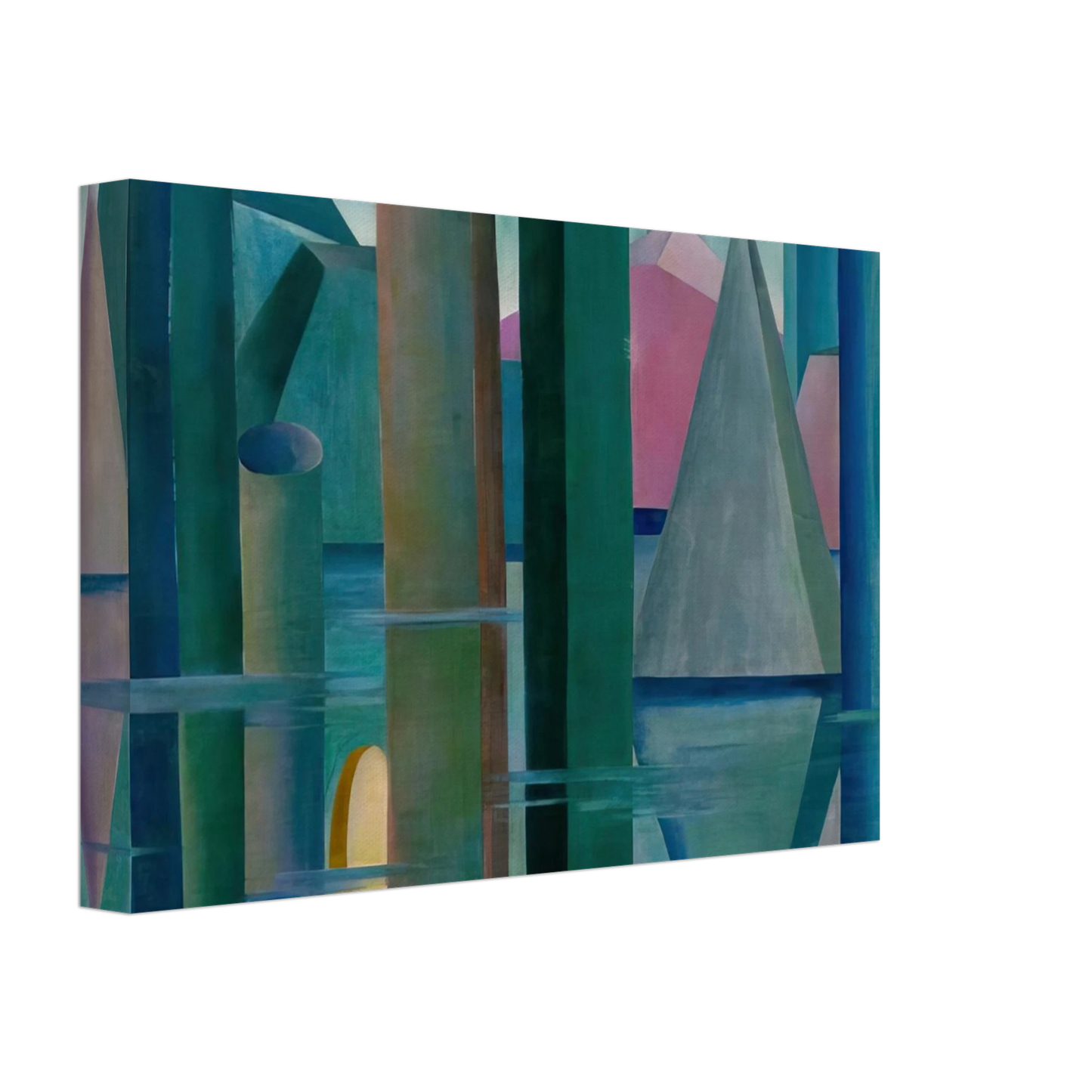 Tarsila do Amaral - Calmaria II Canvas - 70x100 cm / 28x40 inches-canvas