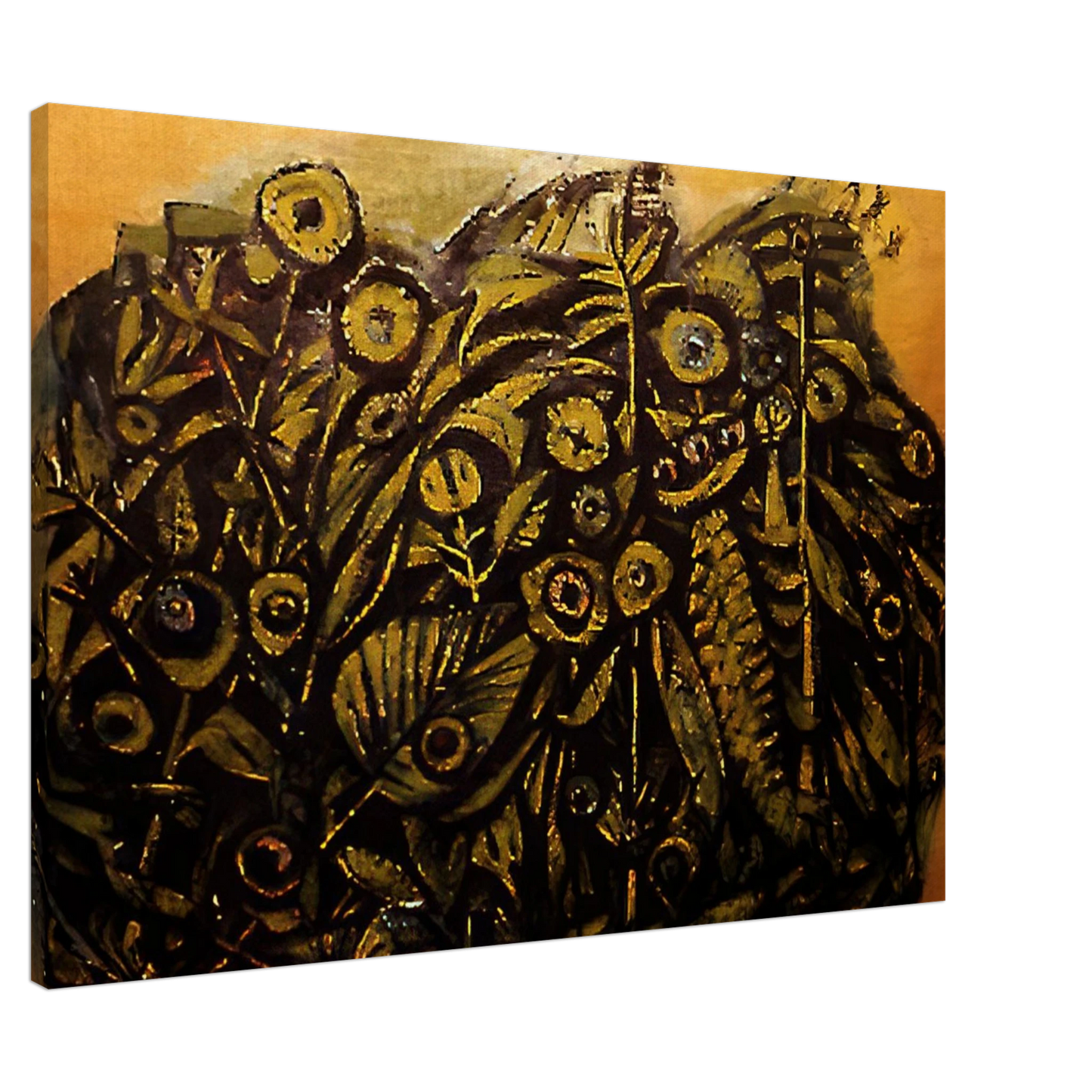 Edward Corbett - Untitled - 1945 Canvas - 20x30 cm / 8x12 inches-canvas