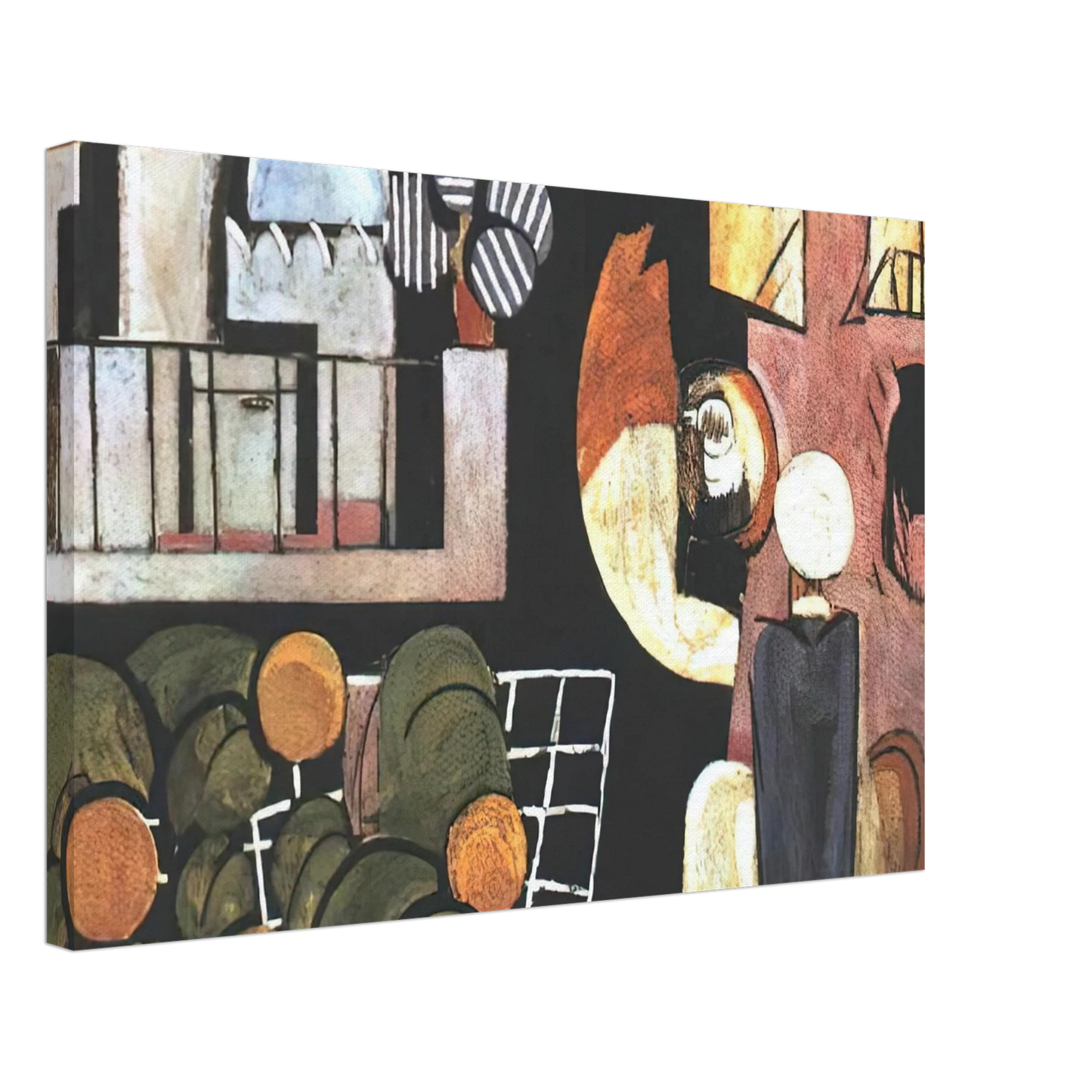 Henri Matisse - THE MORACCANS 1916 Canvas - 70x100 cm / 28x40 inches-canvas