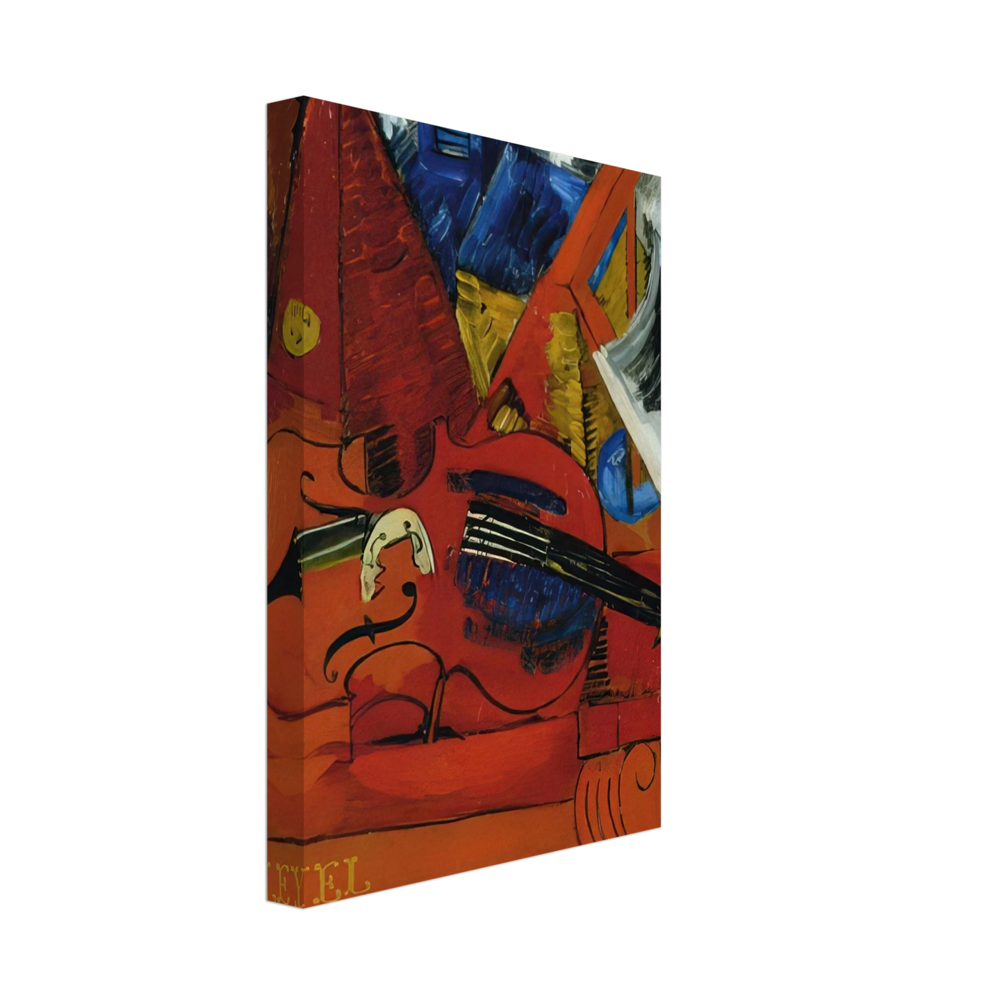 Raoul Dufy - THE VIOLIN 1916 Canvas - 40x60 cm / 16x24 inches-canvas