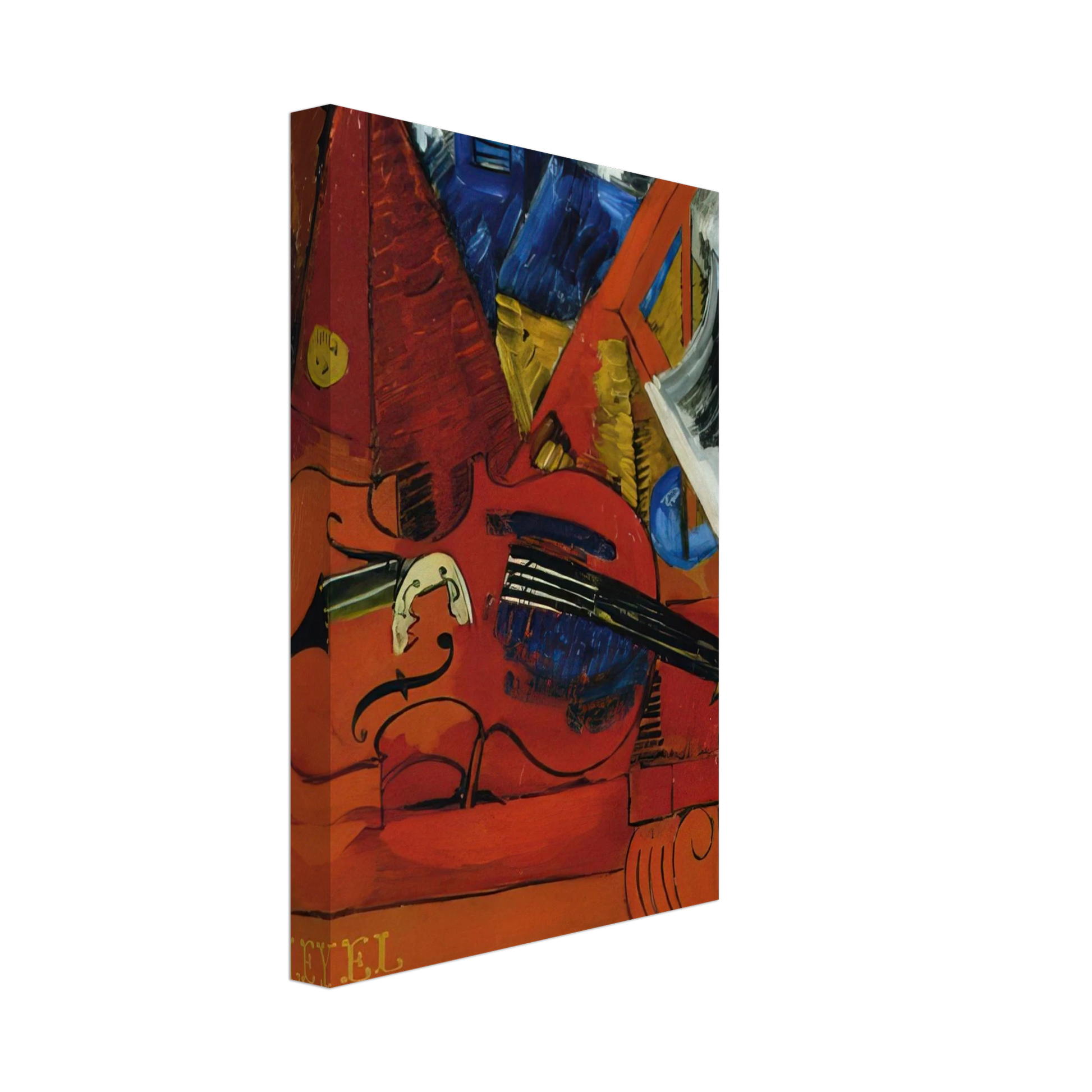 Raoul Dufy - THE VIOLIN 1916 Canvas - 40x60 cm / 16x24 inches-canvas