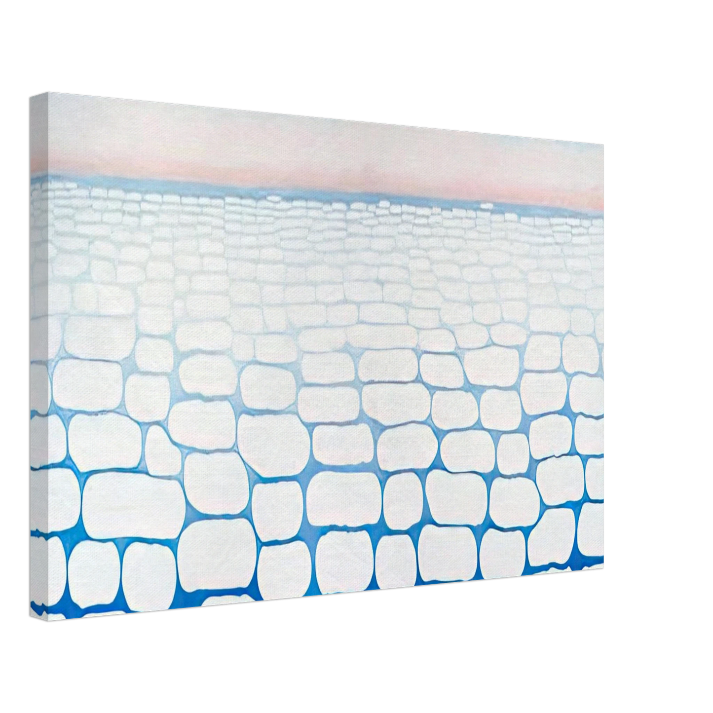 Georgia O'Keeffe - Sky Above Clouds IV Canvas - 40x60 cm / 16x24 inches-canvas