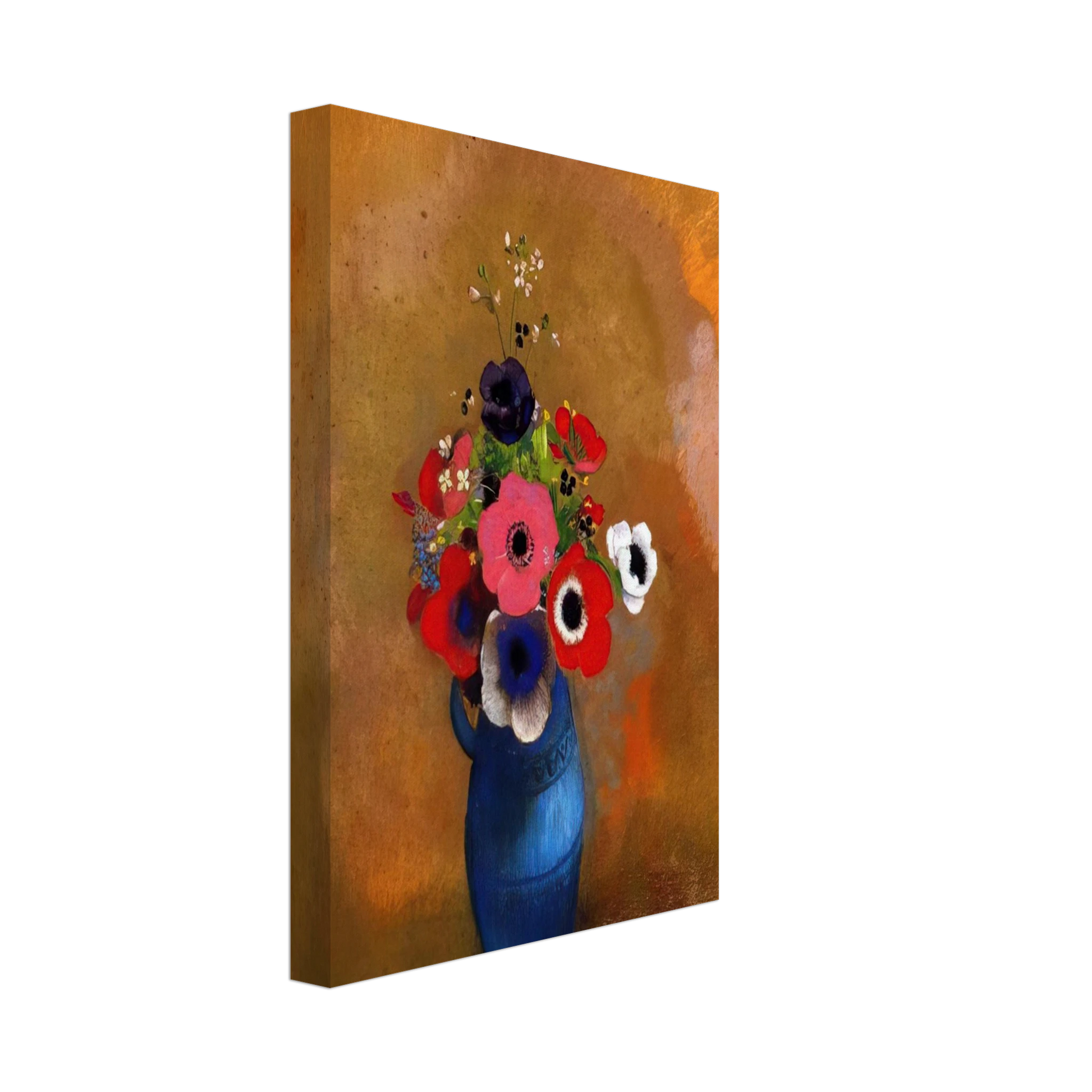 Odilon Redon - BOUQUET OF ANEMONES Canvas - 70x100 cm / 28x40 inches-canvas
