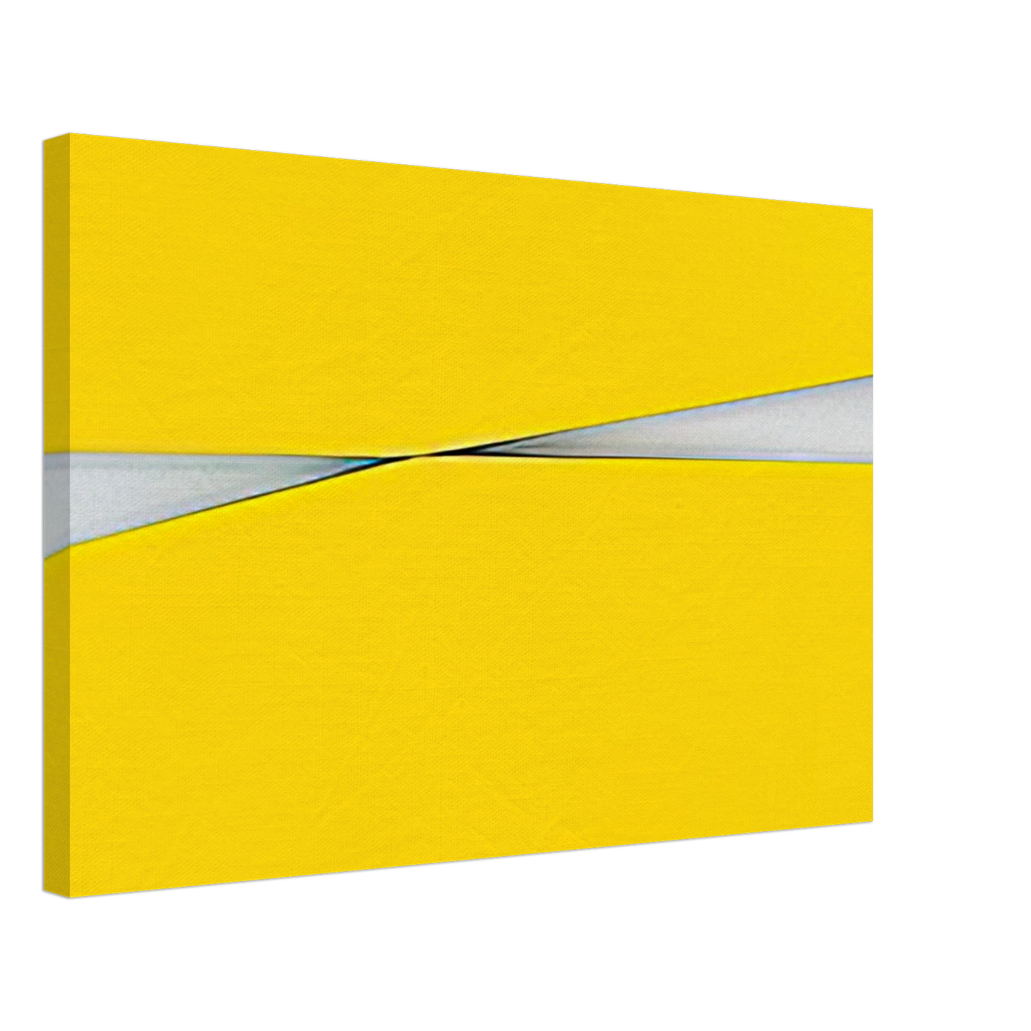 Carmen Herrera - Amarillo - 1971 Canvas - 40x60 cm / 16x24 inches-canvas