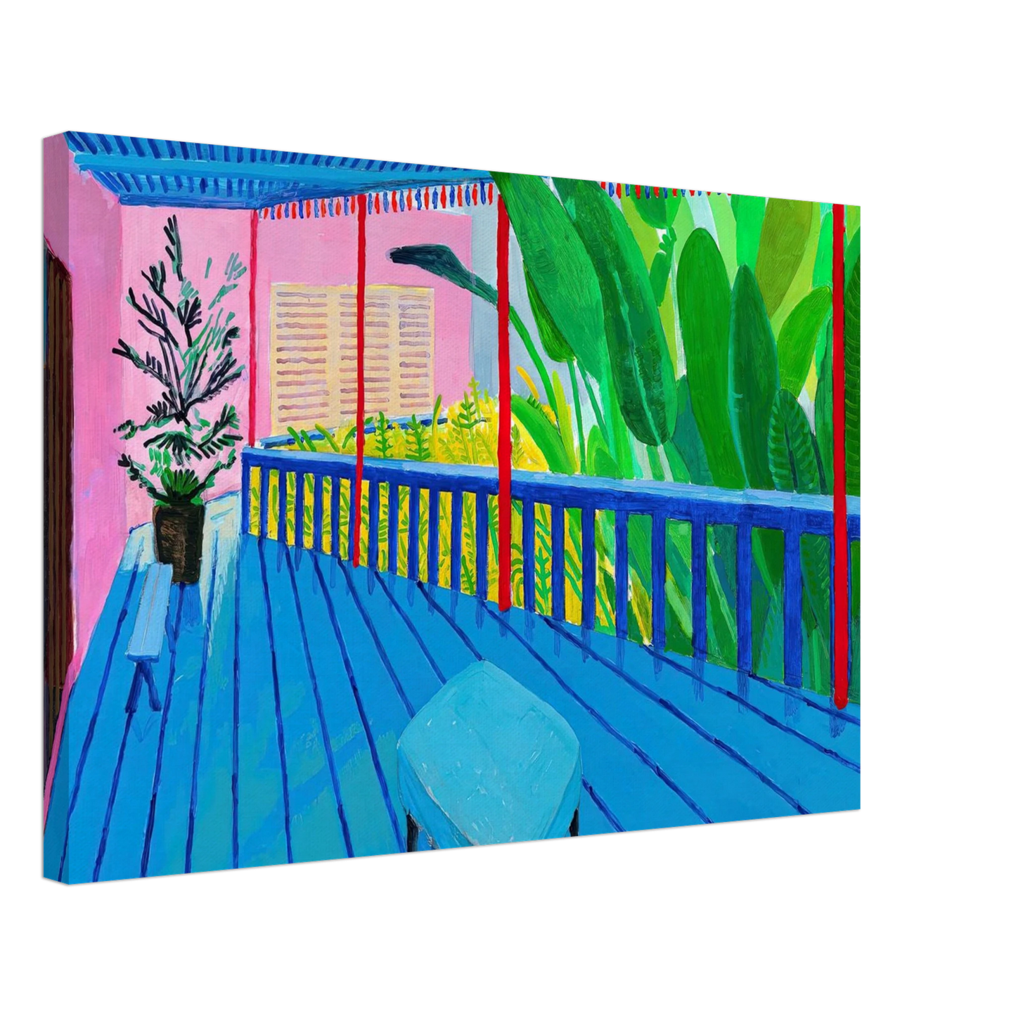 David Hockney - David Hockney Canvas - 70x100 cm / 28x40 inches-canvas