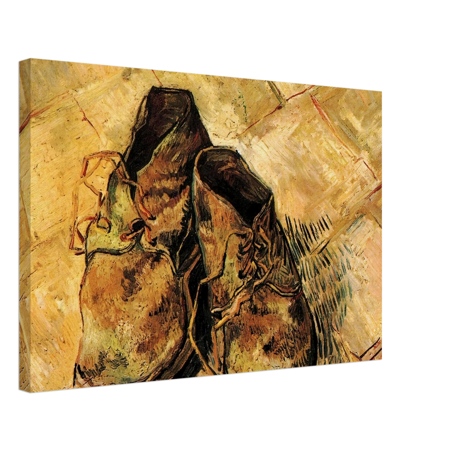 Vincent van Gogh - A Pair of Shoes Canvas - 70x100 cm / 28x40 inches-canvas