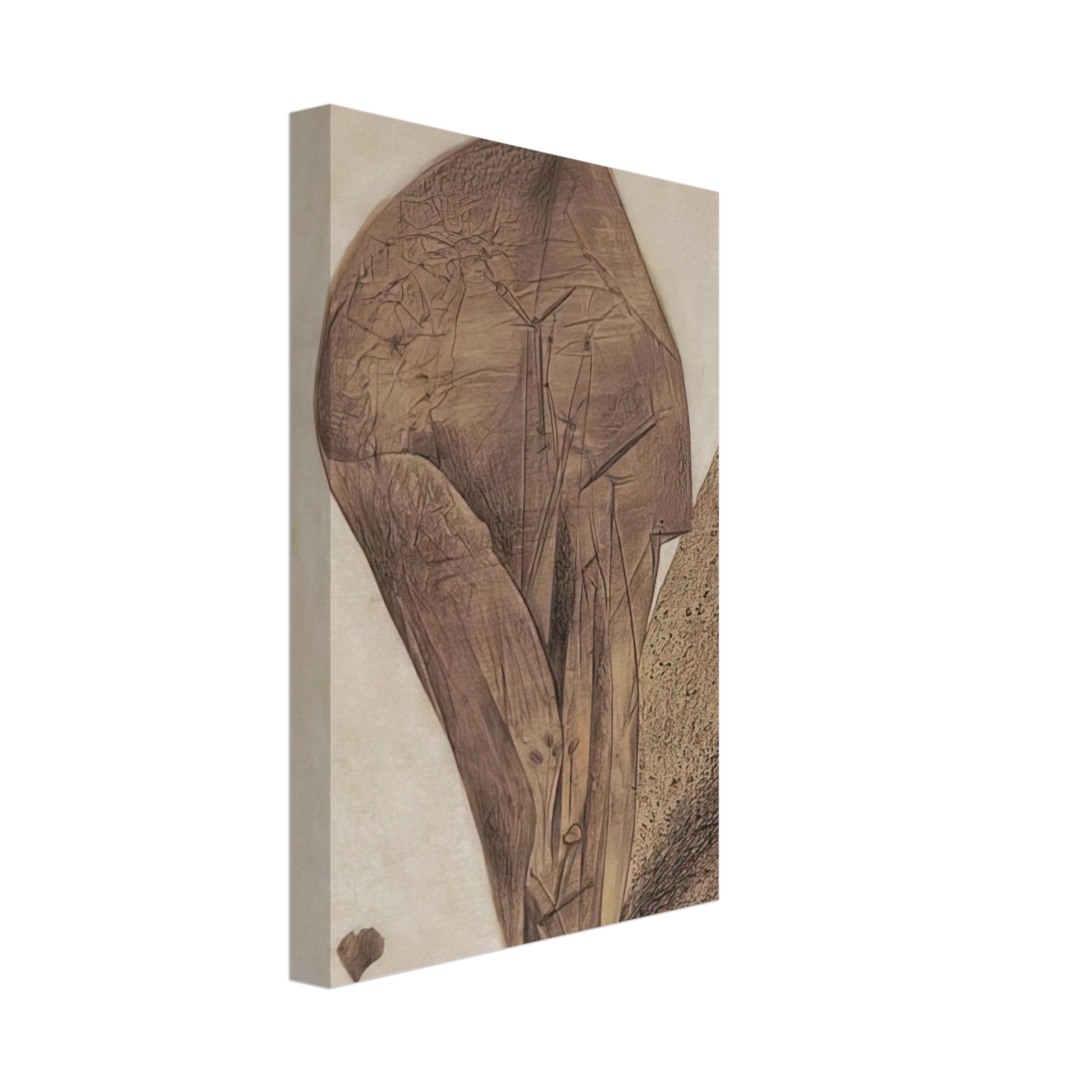 Max Ernst - She keeps her secret Canvas - 40x60 cm / 16x24 inches-canvas