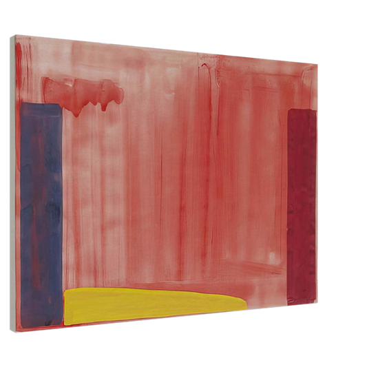 John Hoyland - Untitled - Color Field Painting Canvas - 20x30 cm / 8x12 inches-canvas