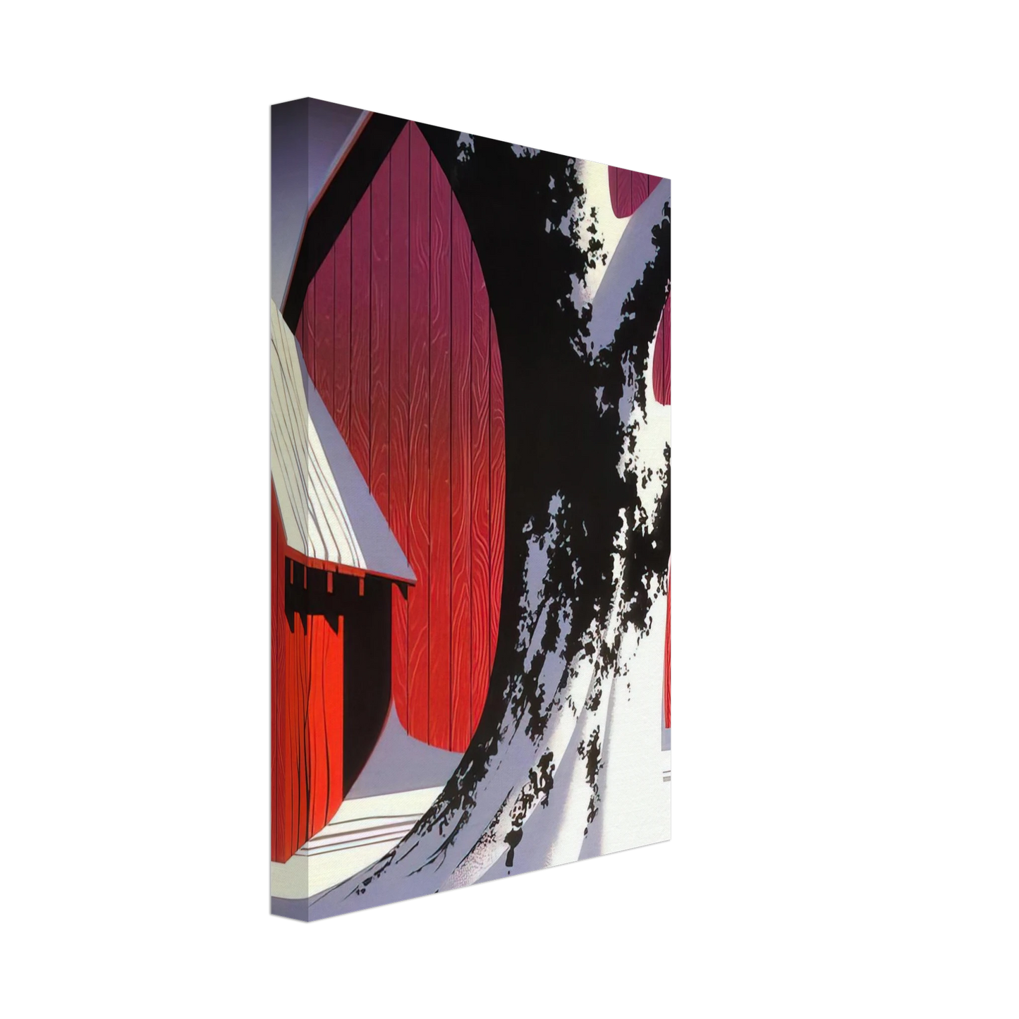 Eyvind Earle - Ruby Canvas - 40x60 cm / 16x24 inches-canvas