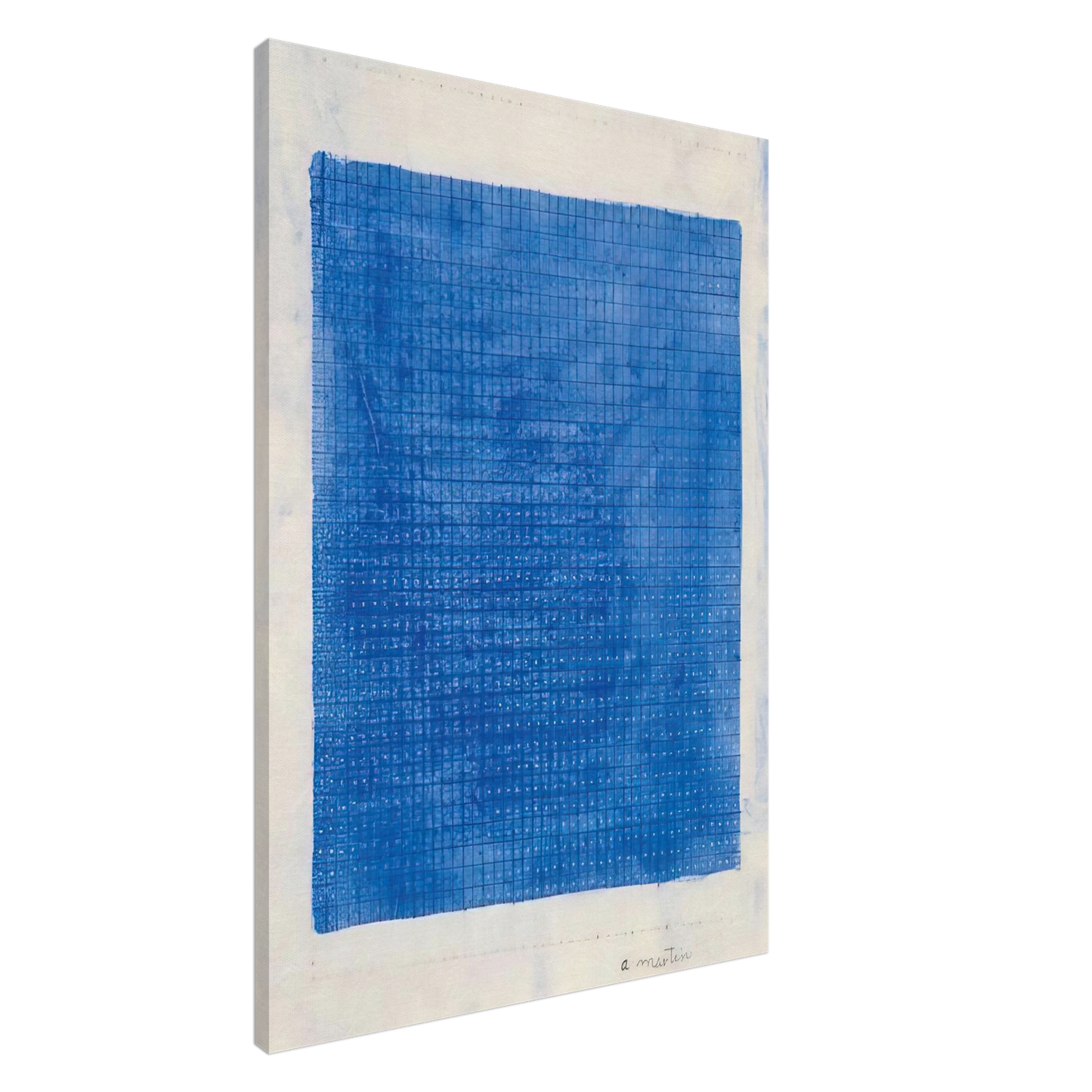 Agnes Martin - Stars Canvas - 20x30 cm / 8x12 inches-canvas