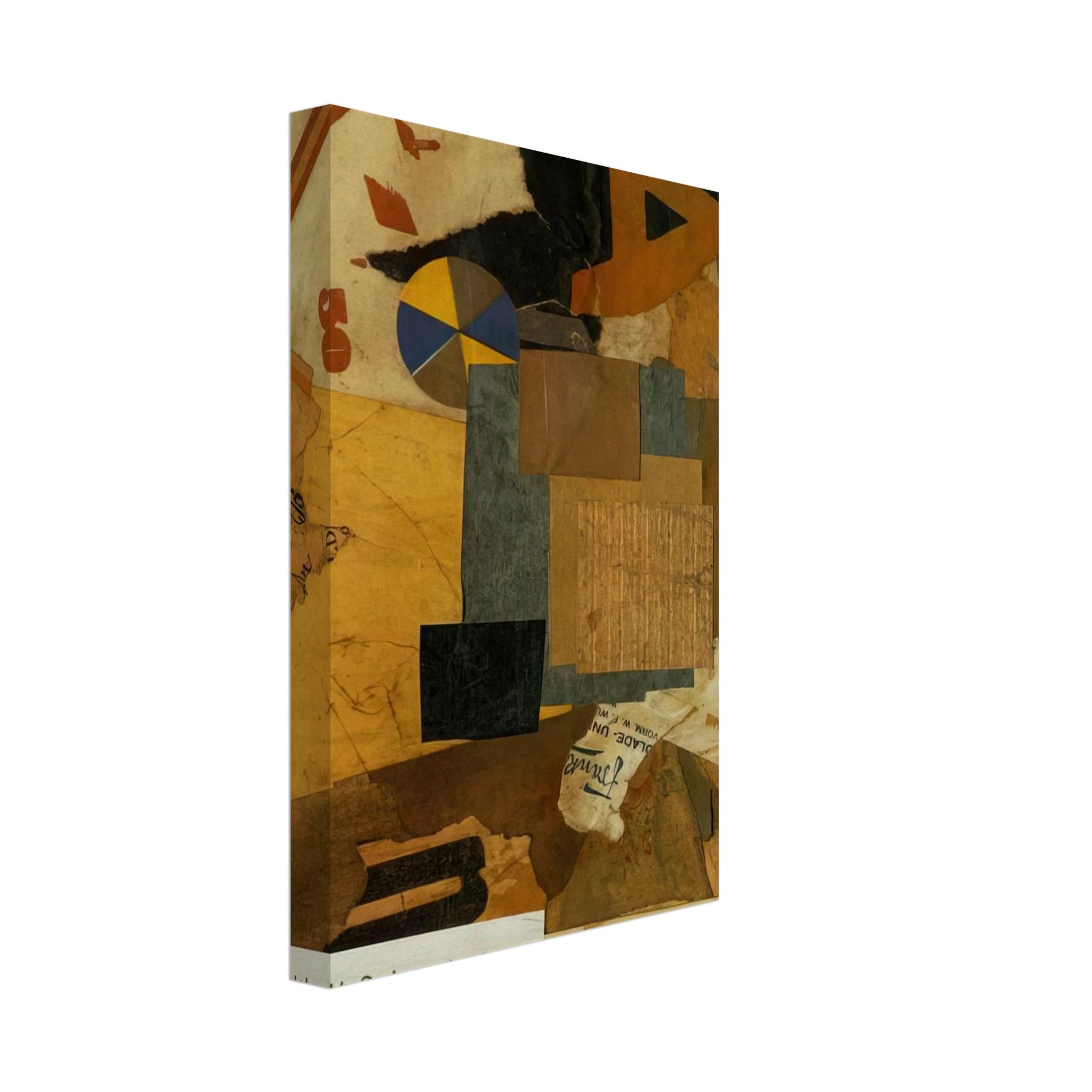 Kurt Schwitters - SANTA CLAUS 1922 Canvas - 40x60 cm / 16x24 inches-canvas