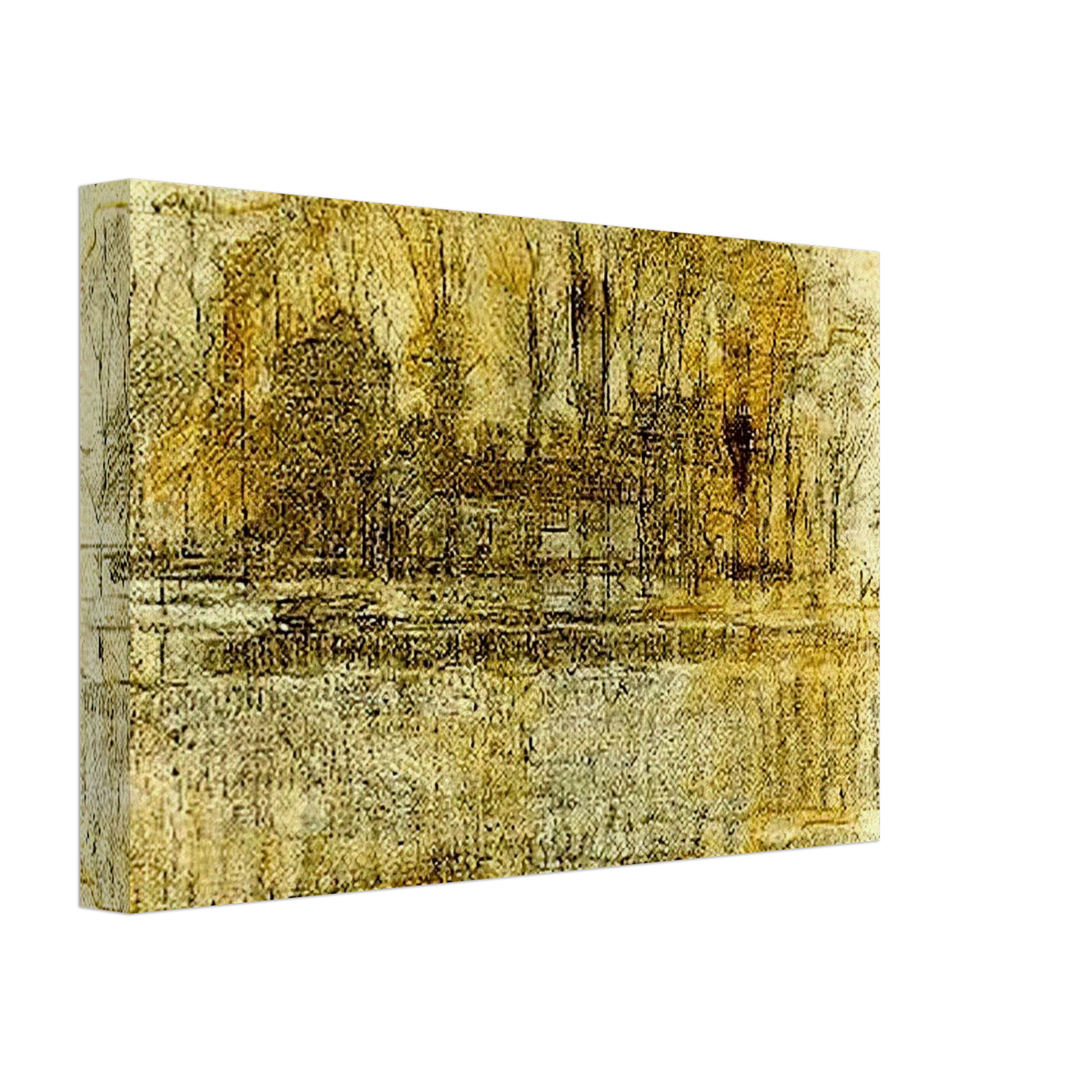 Piet Mondrian - Geinrust Farm, Compositional Study Canvas - 70x100 cm / 28x40 inches-canvas