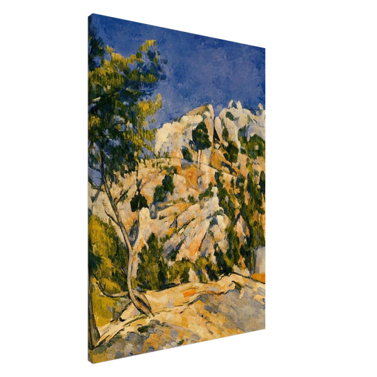 Paul Cezanne - Bottom of the Ravine Canvas - 20x30 cm / 8x12 inches-canvas
