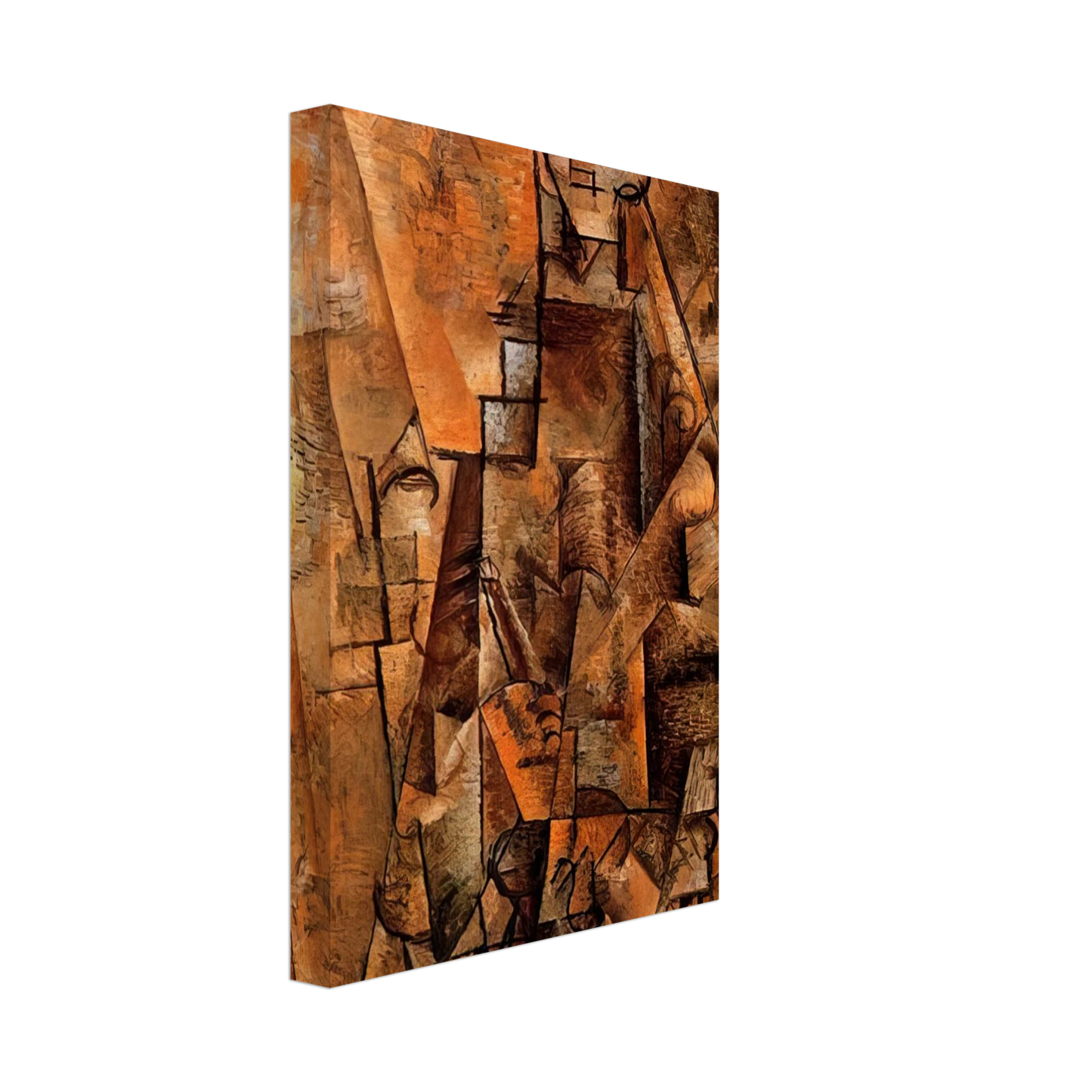 Pablo Picasso - Clarinetist - 1911 Canvas - 40x60 cm / 16x24 inches-canvas