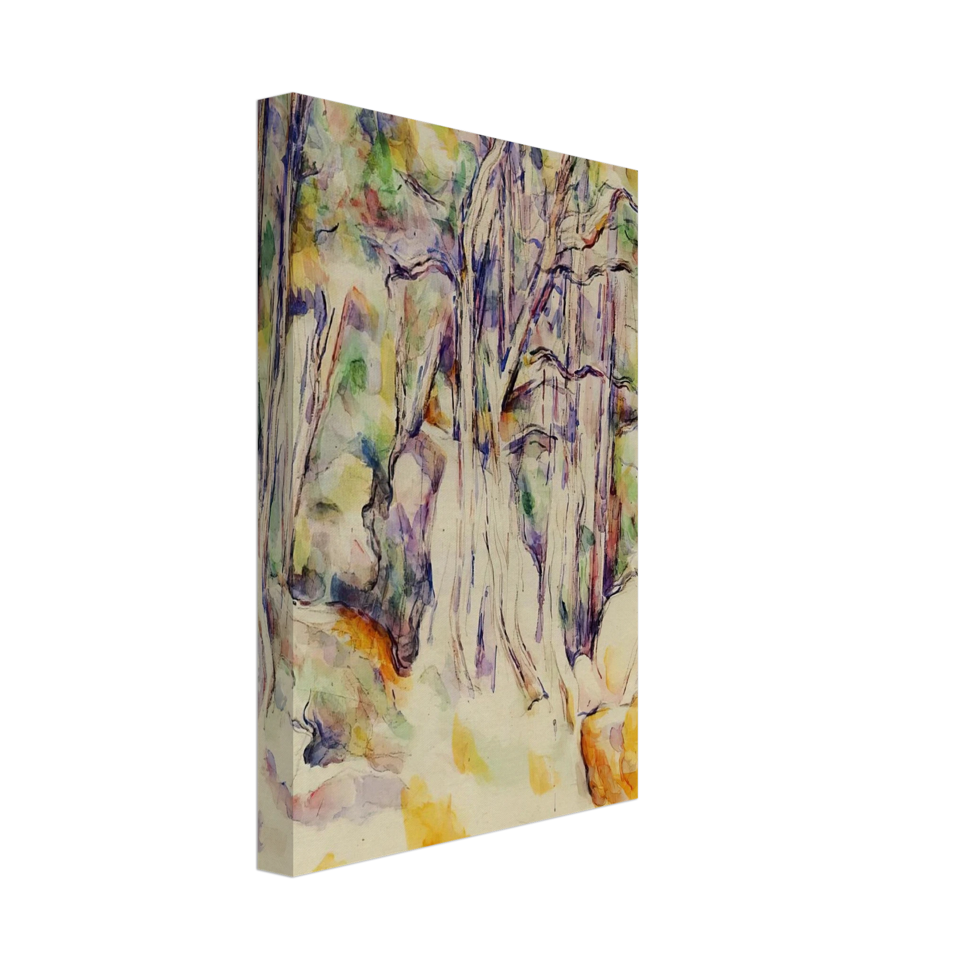 Paul Cezanne - The Park of the Chateau Noir with Well Canvas - 40x60 cm / 16x24 inches-canvas