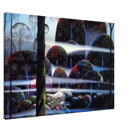 Eyvind Earle - Beyond Paradise Canvas - 20x30 cm / 8x12 inches-canvas