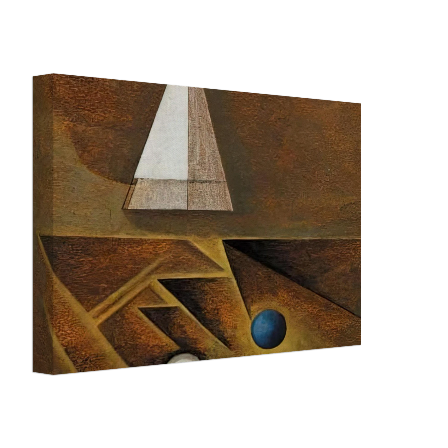 Lawren Harris - Sketch Painted in Santa Fe, New Mexico - 1944 Canvas - 40x60 cm / 16x24 inches-canvas