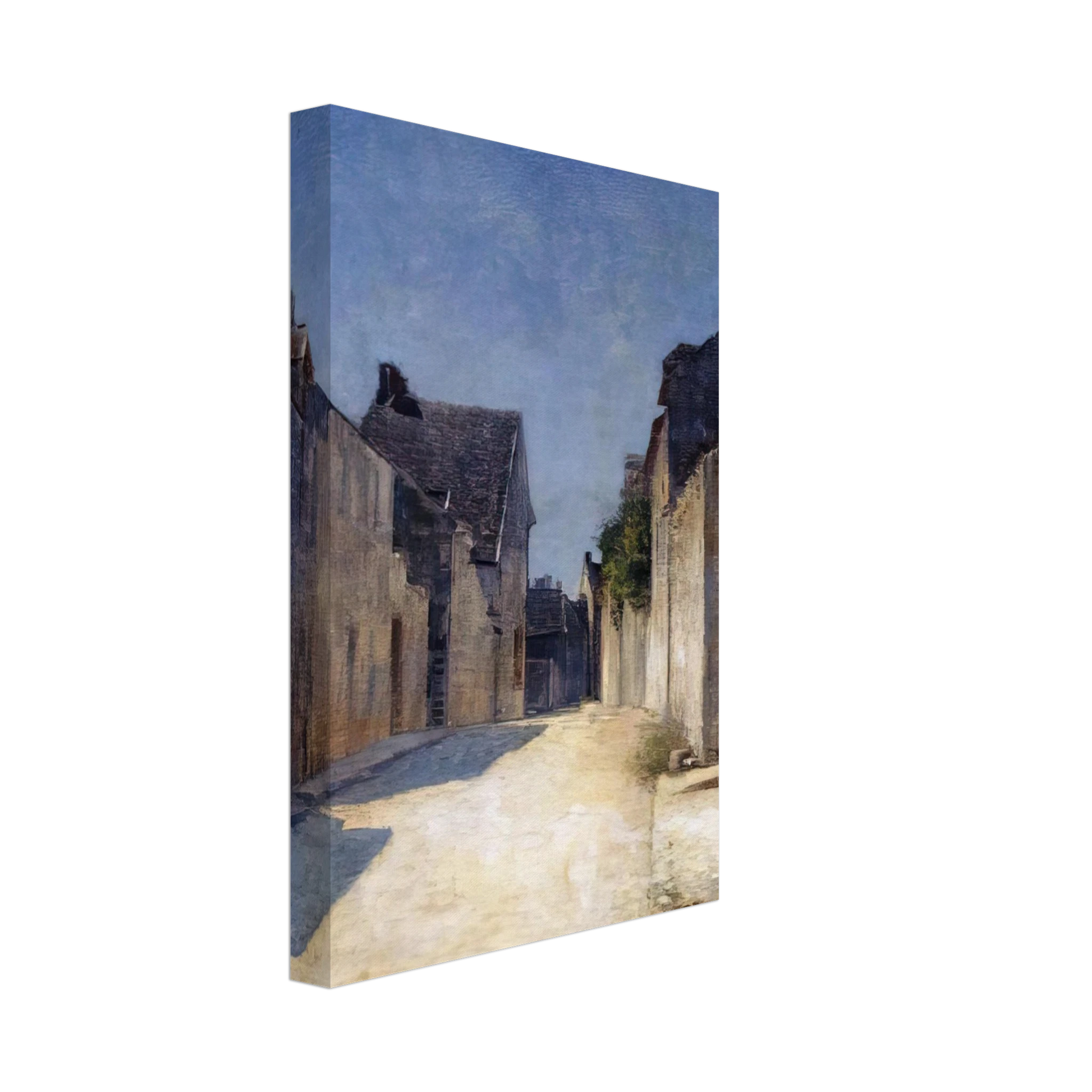 Odilon Redon - STREET IN SAMOIS 1888 Canvas - 40x60 cm / 16x24 inches-canvas