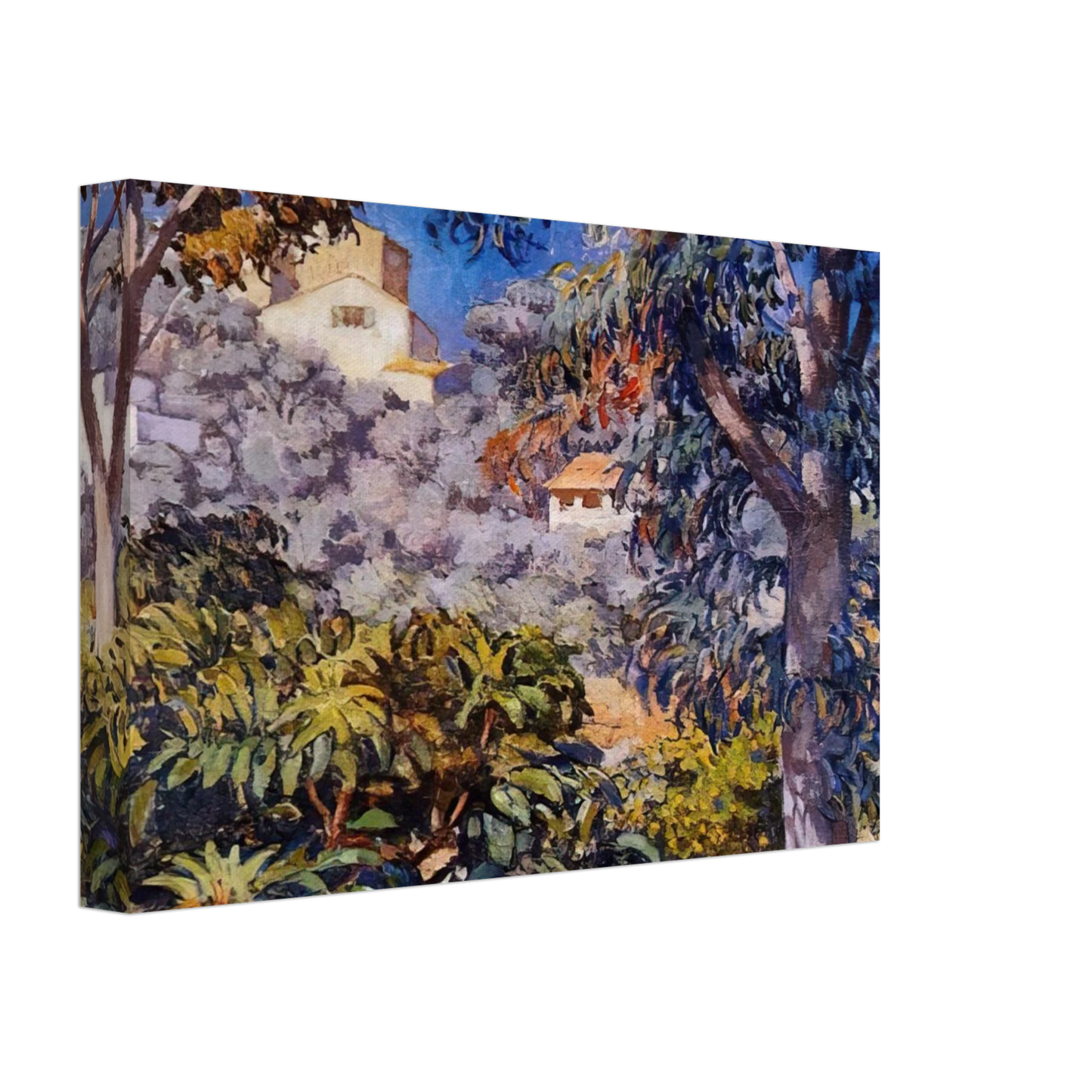 Theo van Rysselberghe - NOON LANDSCAPE Canvas - 40x60 cm / 16x24 inches-canvas