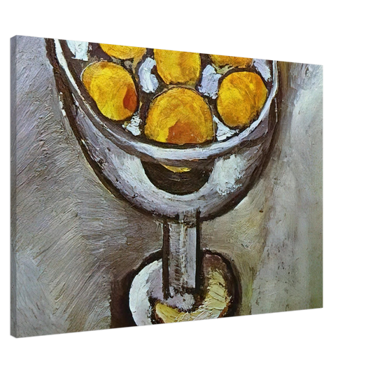 Henri Matisse - A VASE WITH ORANGES Canvas - 20x30 cm / 8x12 inches-canvas