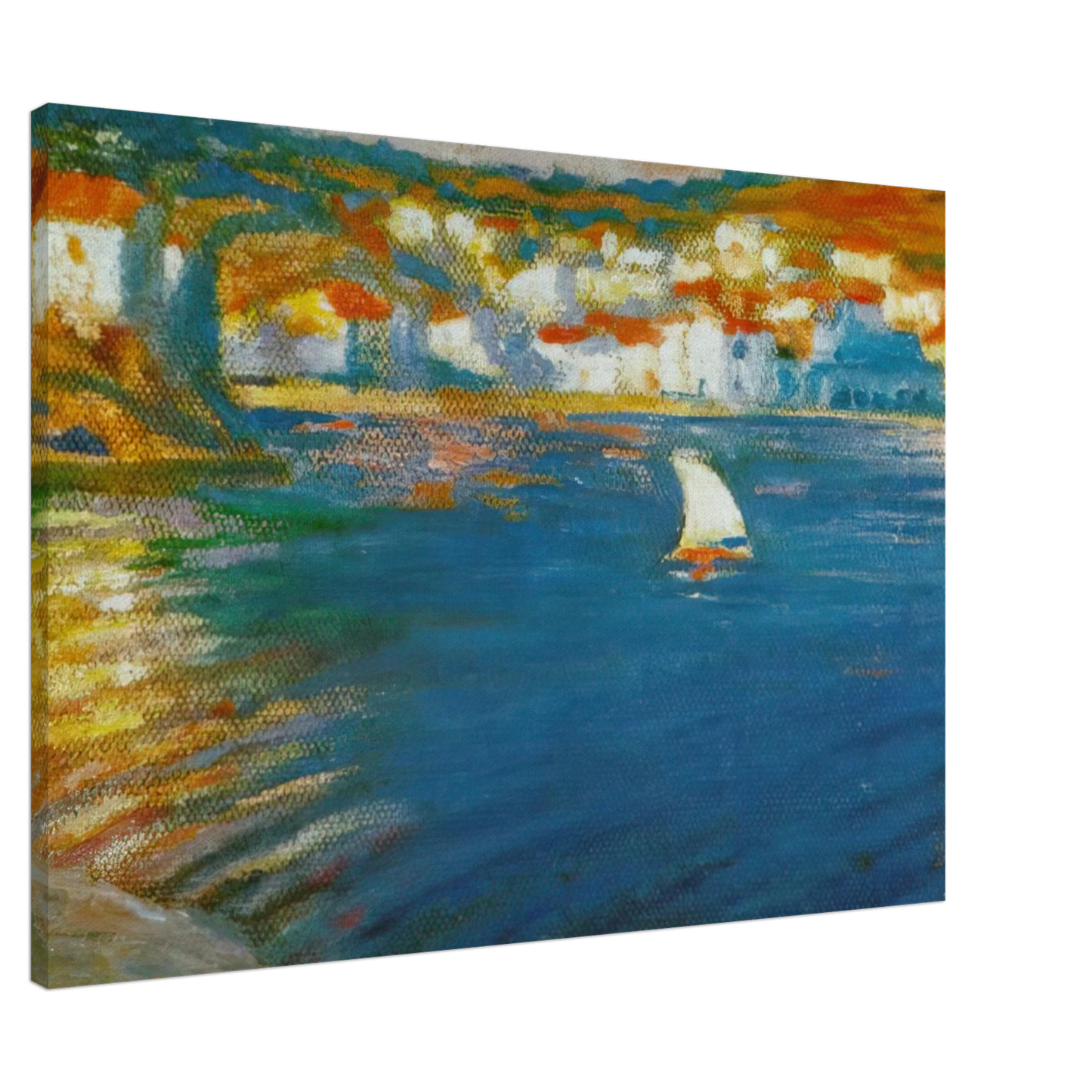 Salvador Dali - LANDSCAPE NEAR CADAQUES 1921 Canvas - 20x30 cm / 8x12 inches-canvas