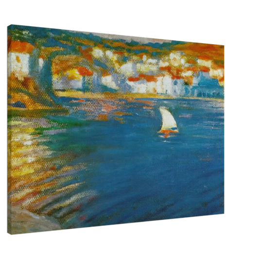 Salvador Dali - LANDSCAPE NEAR CADAQUES 1921 Canvas - 20x30 cm / 8x12 inches-canvas