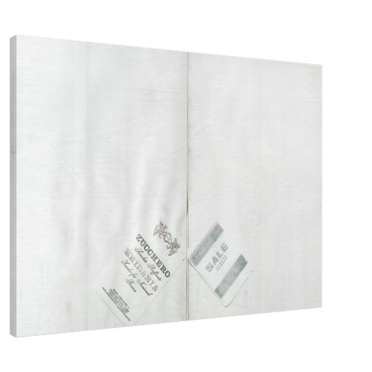 Alighiero Boetti - DA ALIGHIERO NATI A GUIDO BOETTI 1986 Canvas - 20x30 cm / 8x12 inches-canvas