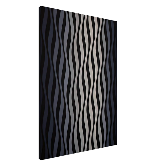Bridget Riley - DRIFT 2 1966 Canvas - 20x30 cm / 8x12 inches-canvas