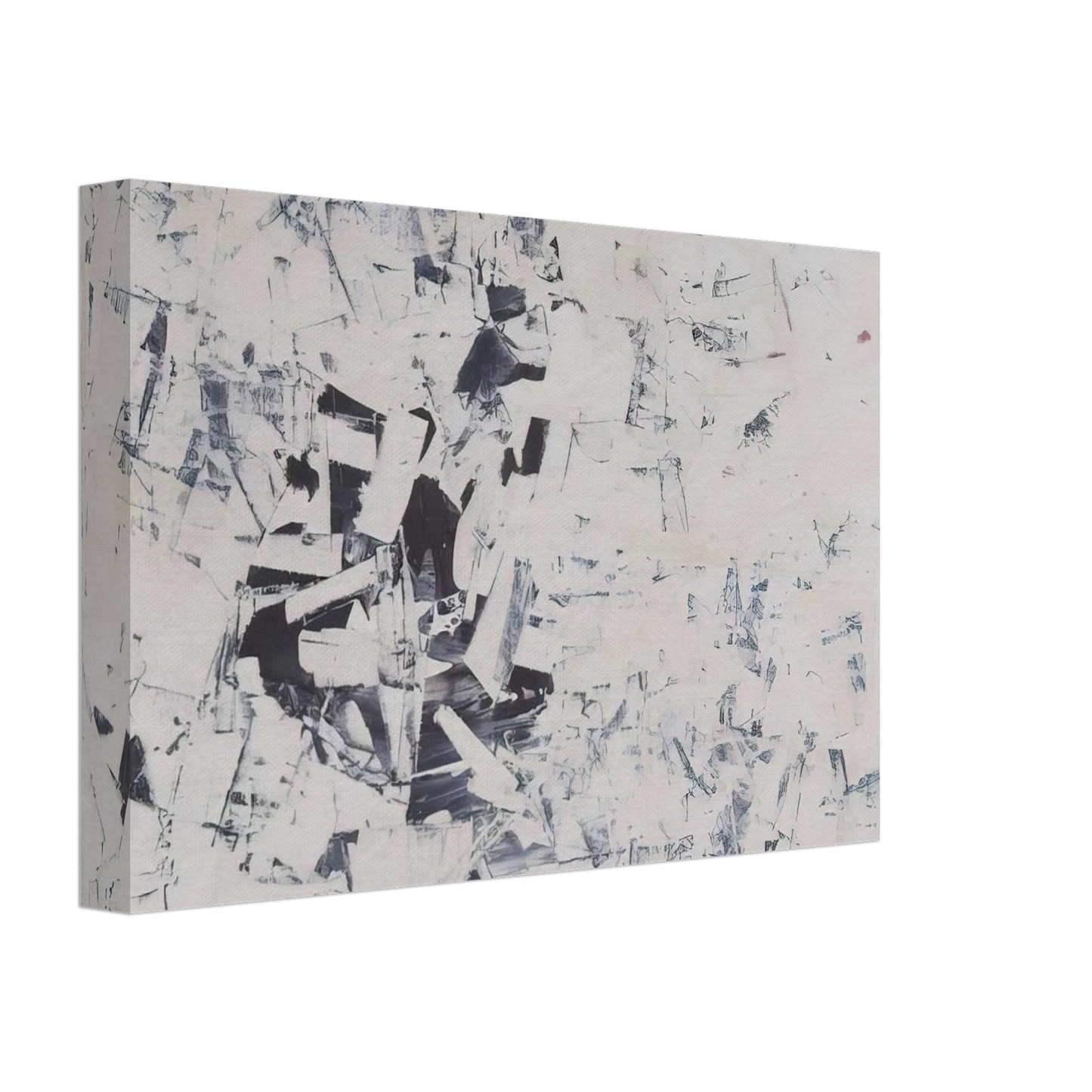 Charlotte Posenenske - Untitled Free Structures - 1960 Canvas - 70x100 cm / 28x40 inches-canvas