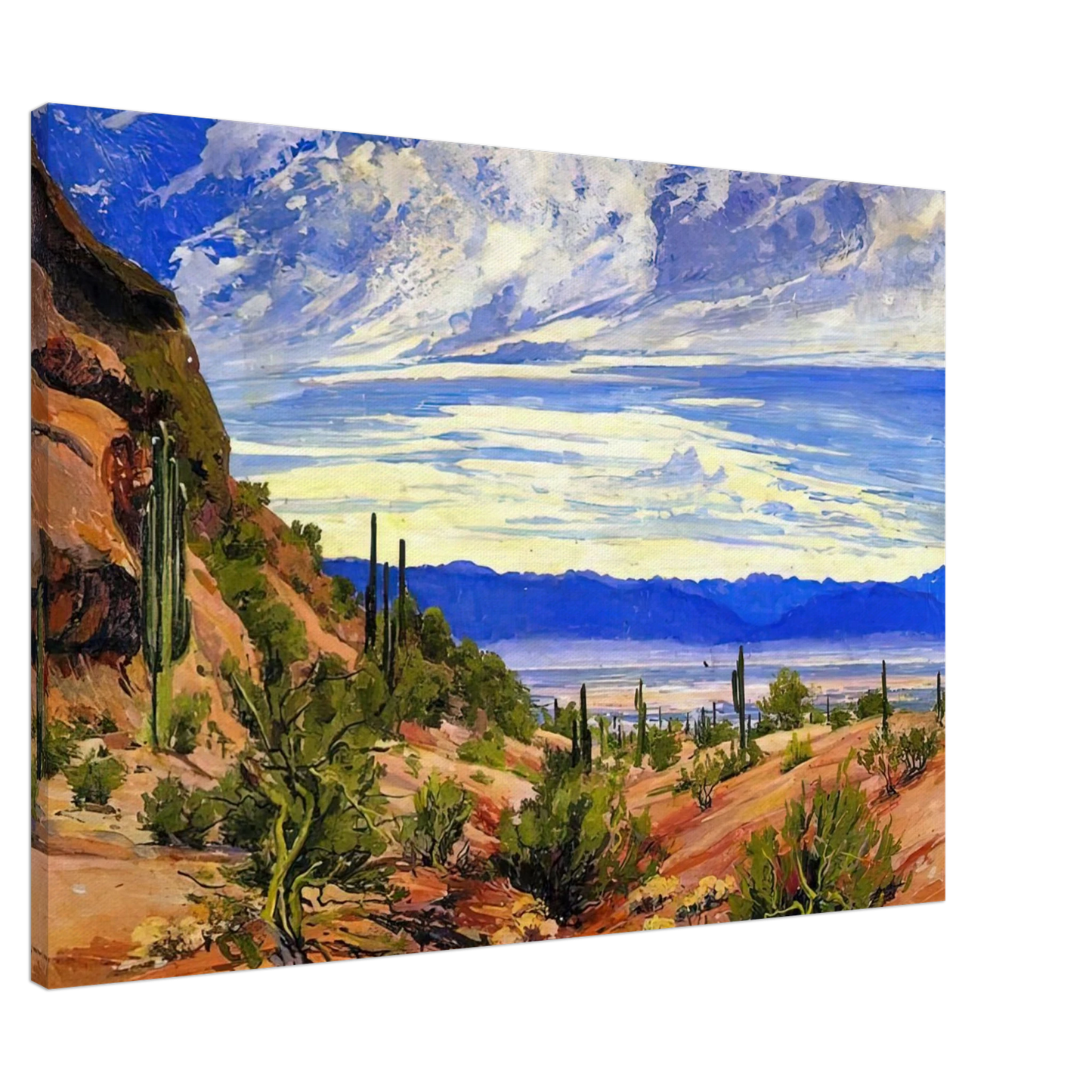 Maynard Dixon - WASHOE WICKIUP 1919 Canvas - 20x30 cm / 8x12 inches-canvas