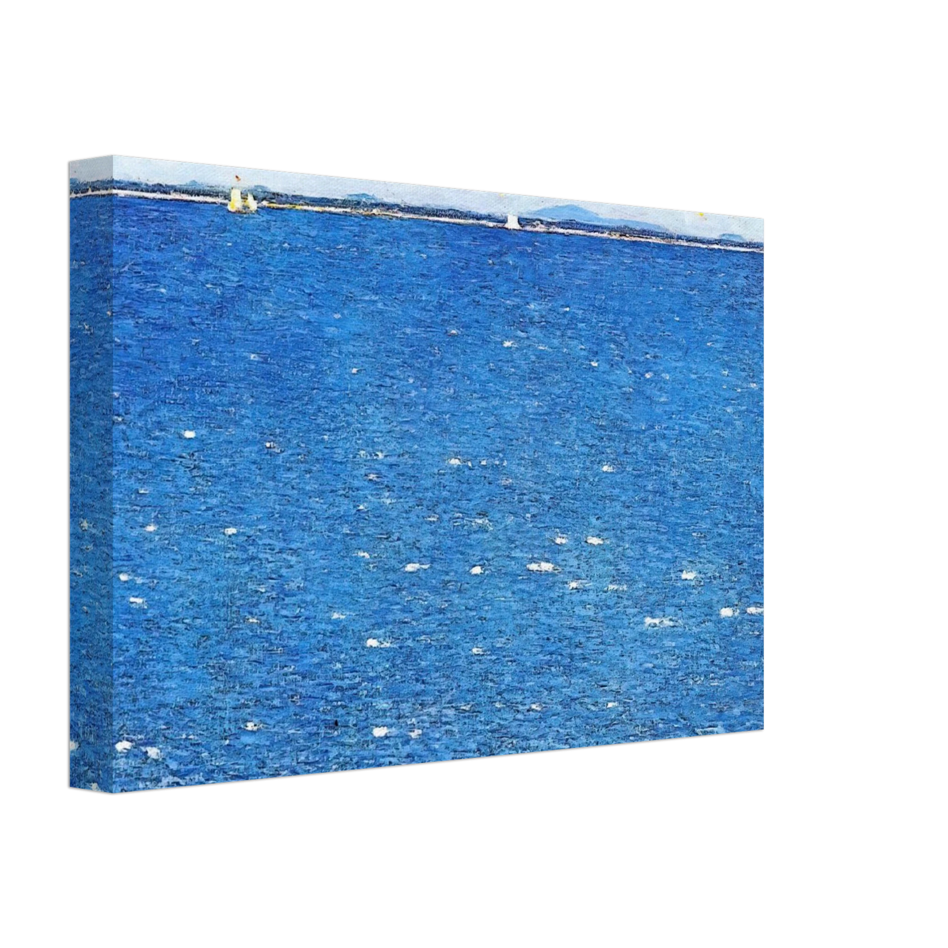 Childe Hassam - West Wind, Appledore Canvas - 40x60 cm / 16x24 inches-canvas