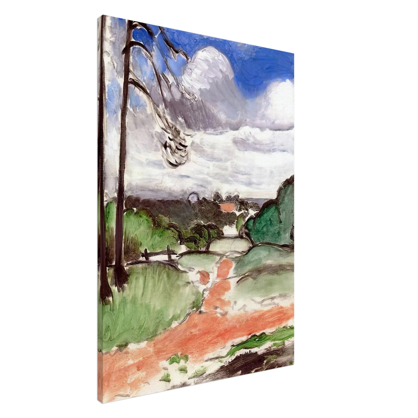 Henri Matisse - CHALAIS MEUDON 1917 Canvas - 20x30 cm / 8x12 inches-canvas