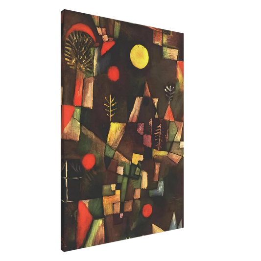 Paul Klee - FULL MOON 1919 Canvas - 20x30 cm / 8x12 inches-canvas