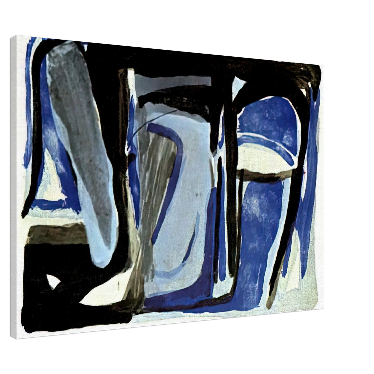 Bram van Velde - Souvenir Duthuit - 1975 Canvas - 20x30 cm / 8x12 inches-canvas