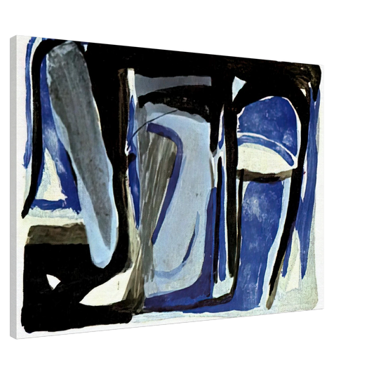 Bram van Velde - Souvenir Duthuit - 1975 Canvas - 20x30 cm / 8x12 inches-canvas