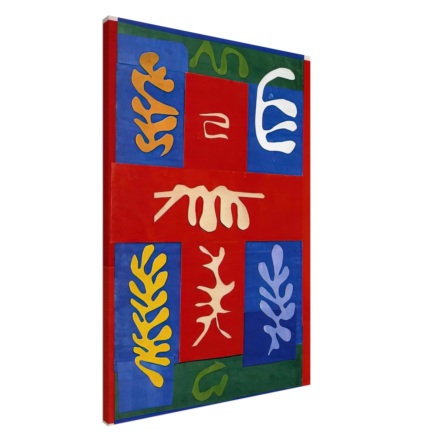 Henri Matisse - CUT OUTS 4 Canvas - 20x30 cm / 8x12 inches-canvas