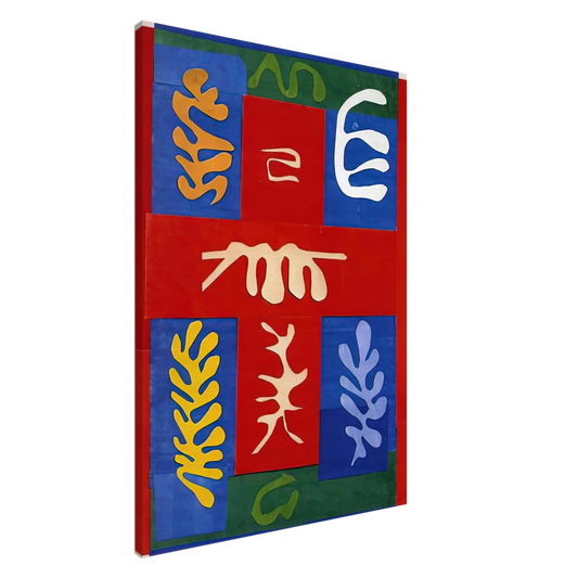 Henri Matisse - CUT OUTS 4 Canvas - 20x30 cm / 8x12 inches-canvas