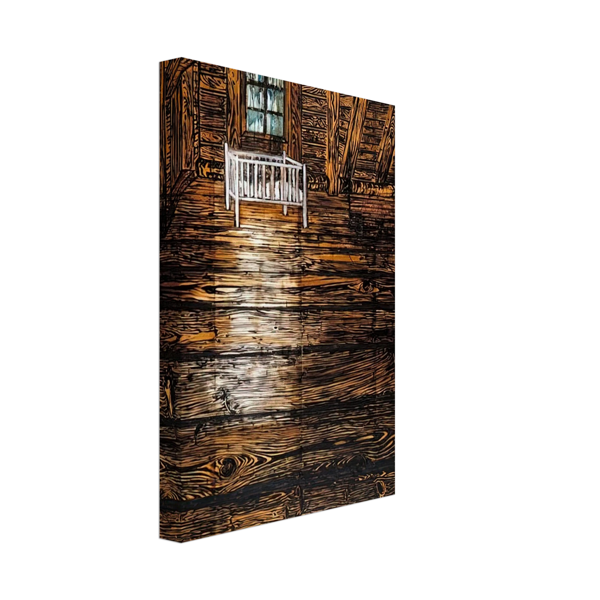 Anselm Kiefer - PARSIFAL I 1973 Canvas - 40x60 cm / 16x24 inches-canvas