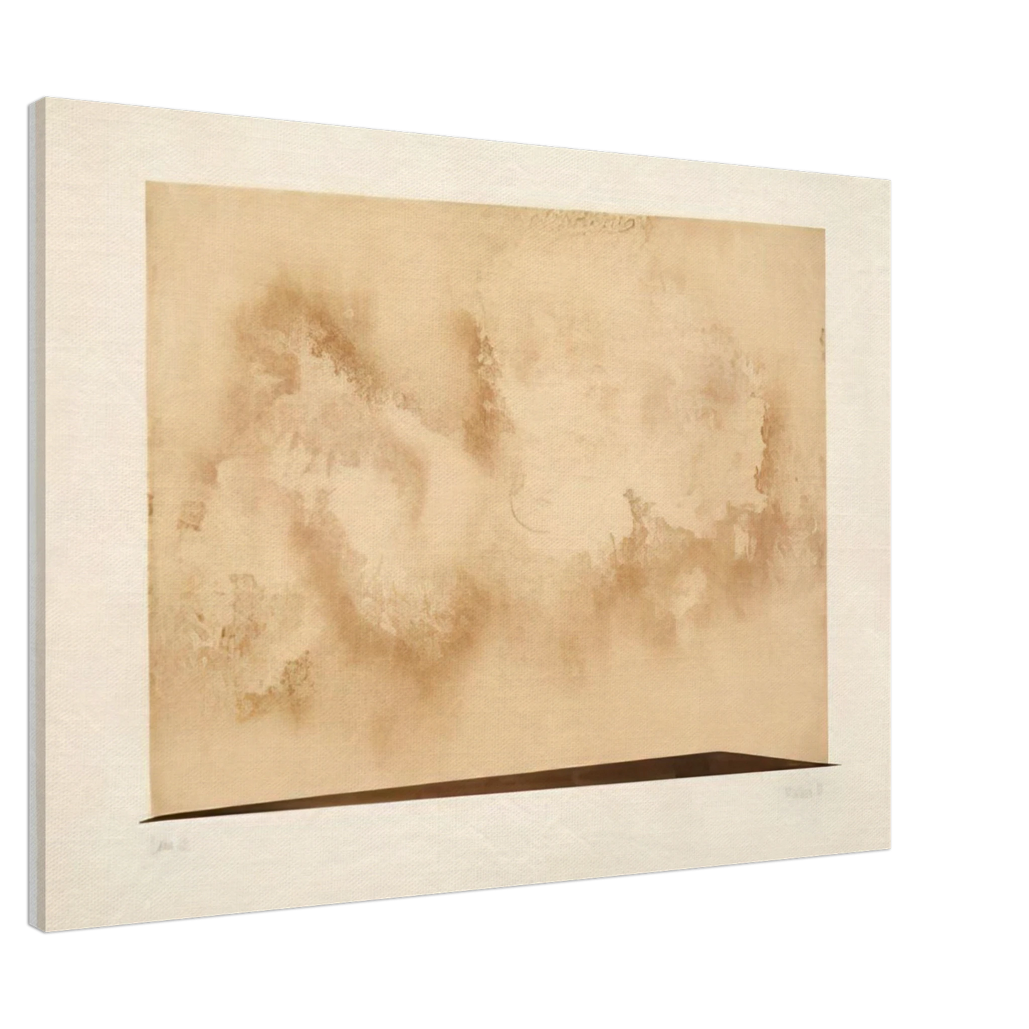 John Cage - Deka 28 - 1987 Canvas - 20x30 cm / 8x12 inches-canvas