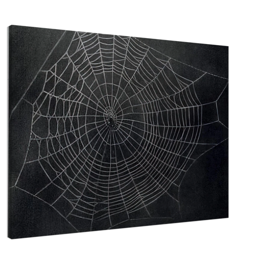 Vija Celmins - UNTITLED SPIDER WEB 2000 Canvas - 20x30 cm / 8x12 inches-canvas