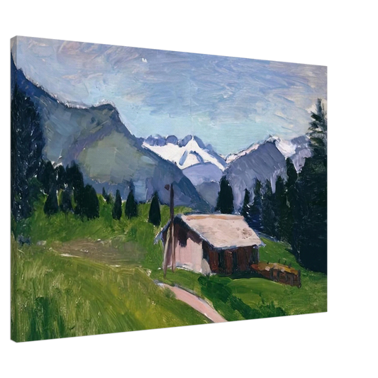 Henri Matisse - SAVOY ALPS 1901 Canvas - 20x30 cm / 8x12 inches-canvas
