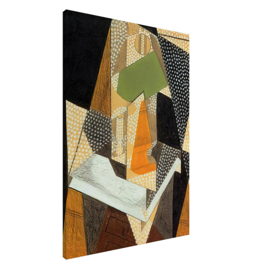 Juan Gris - LAMP 1916 Canvas - 20x30 cm / 8x12 inches-canvas