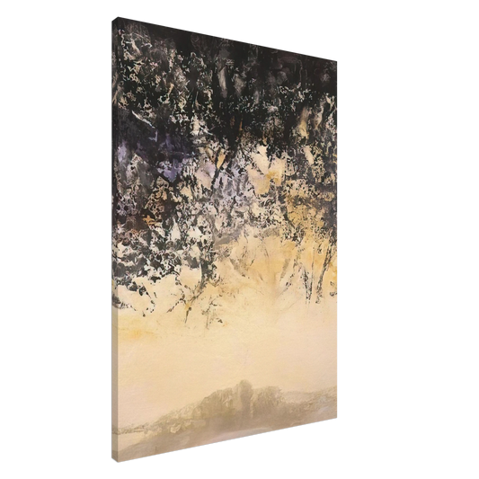 Zao Wou-Ki - 11 11 1996 1996 Canvas - 20x30 cm / 8x12 inches-canvas