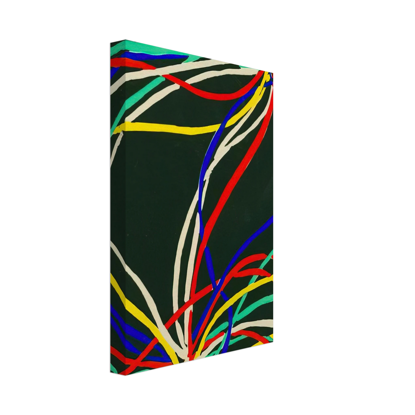 Sonia Delaunay - COMPOSITIONS COULEURS IDEES Canvas - 70x100 cm / 28x40 inches-canvas