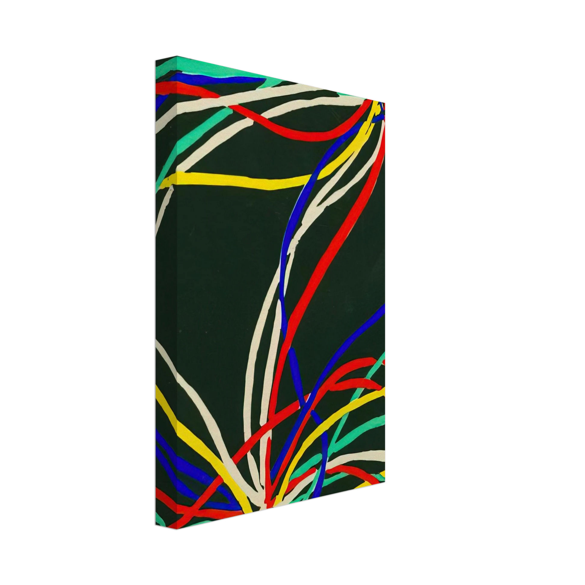 Sonia Delaunay - COMPOSITIONS COULEURS IDEES Canvas - 70x100 cm / 28x40 inches-canvas