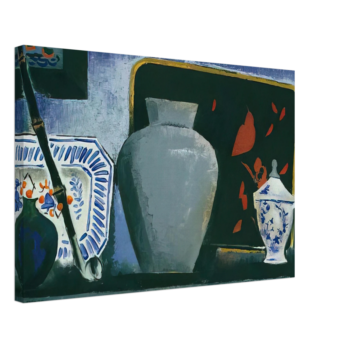 Man Ray - THE BLACK TRAY Canvas - 70x100 cm / 28x40 inches-canvas