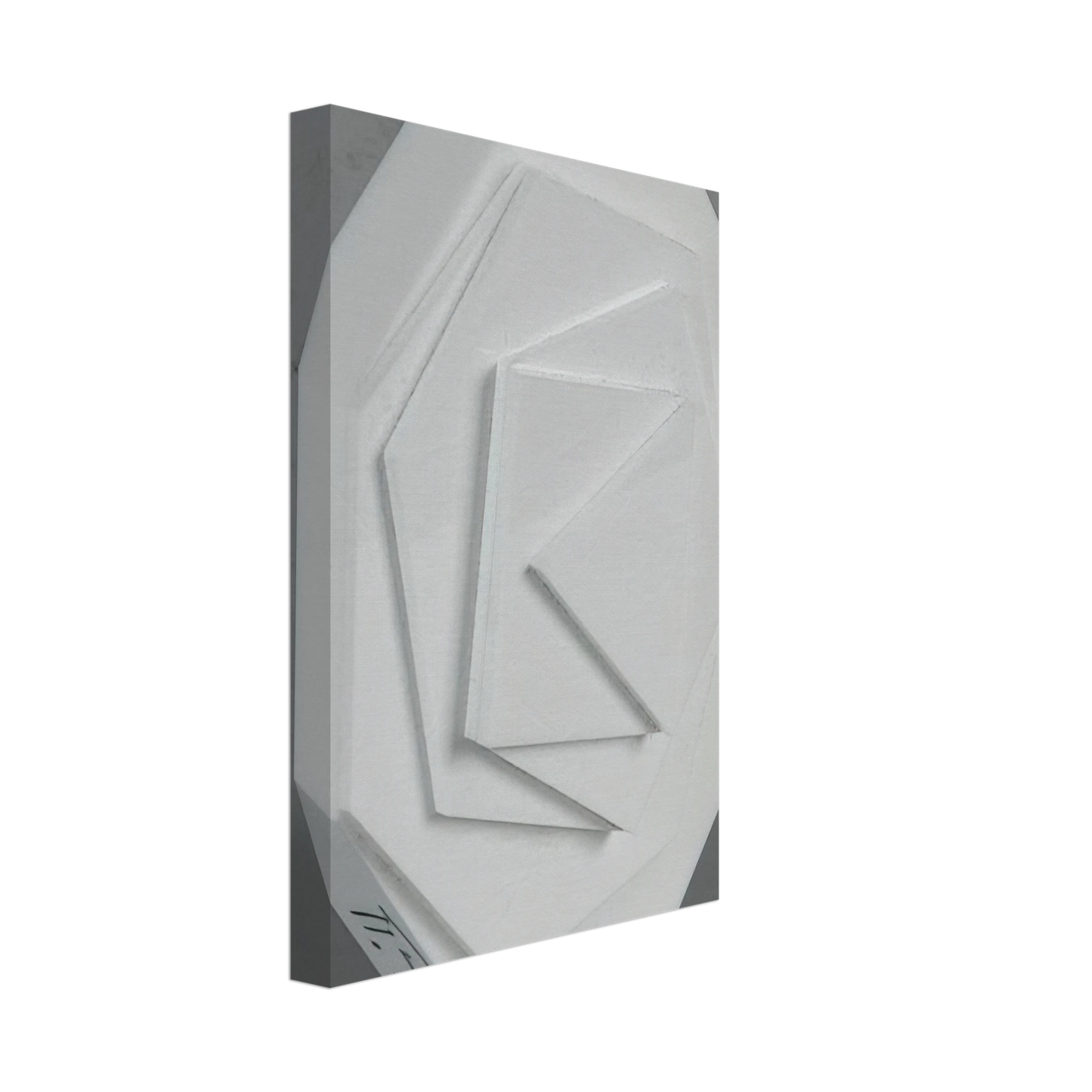 Max Bill - 3-8 Eck - Concretism Canvas - 40x60 cm / 16x24 inches-canvas